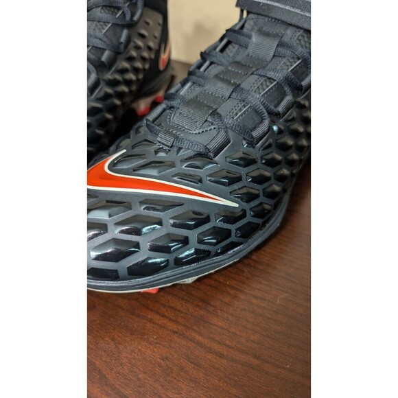 NIKE FORCE SAVAGE PRO 2 Cleats Mens 15 Black Oregan State Beavers - Picture 11 of 13